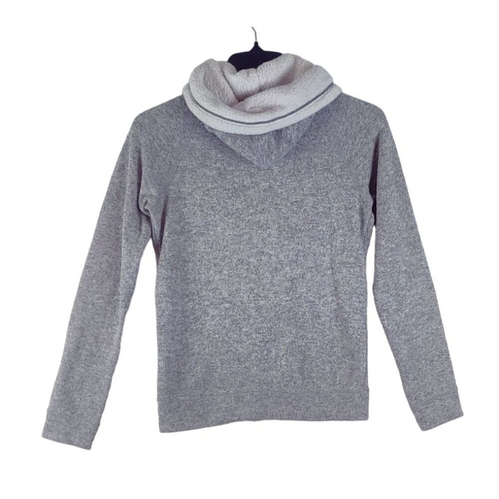 Nordic Cardigan Hoodie by American Eagle Outfitters Ski Skater Cottage Faux Flee - Picture 6 of 9